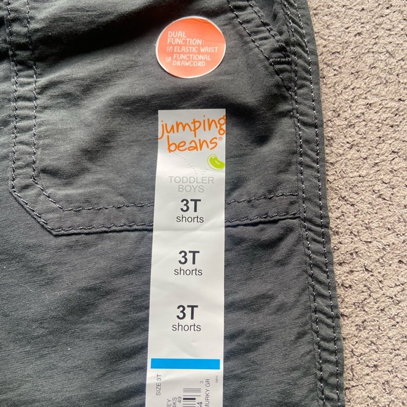 Jumping beans drawstring shorts 3T New with tags 2 pack - Picture 4 of 6
